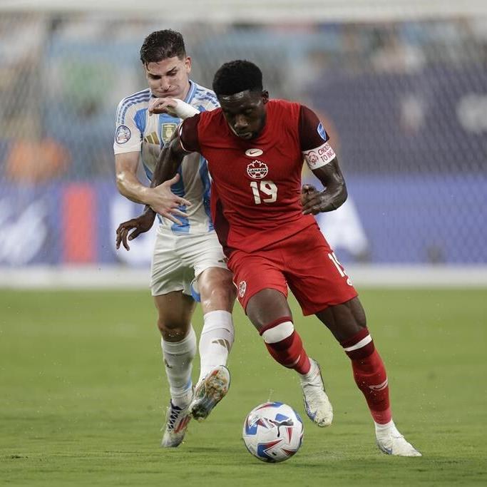 Messi's 109th goal leads defending champion Argentina over Canada 2-0 and into Copa America final